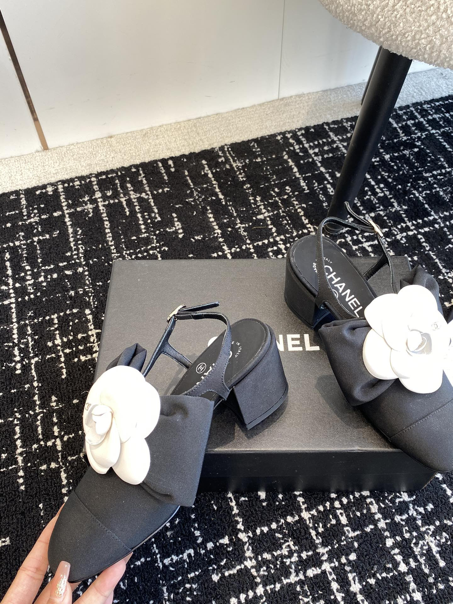 UA CHANEL SLINGBACKS