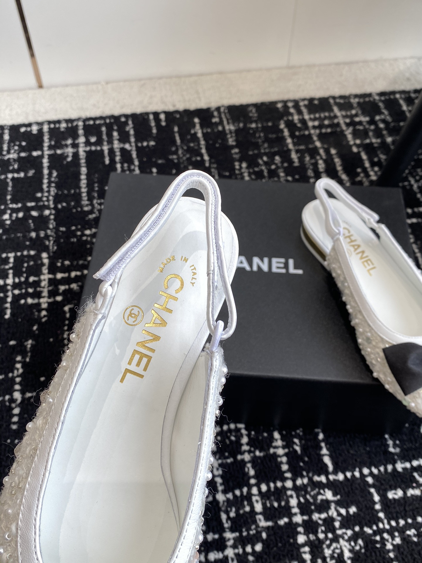 UA CHANEL SLINGBACKS