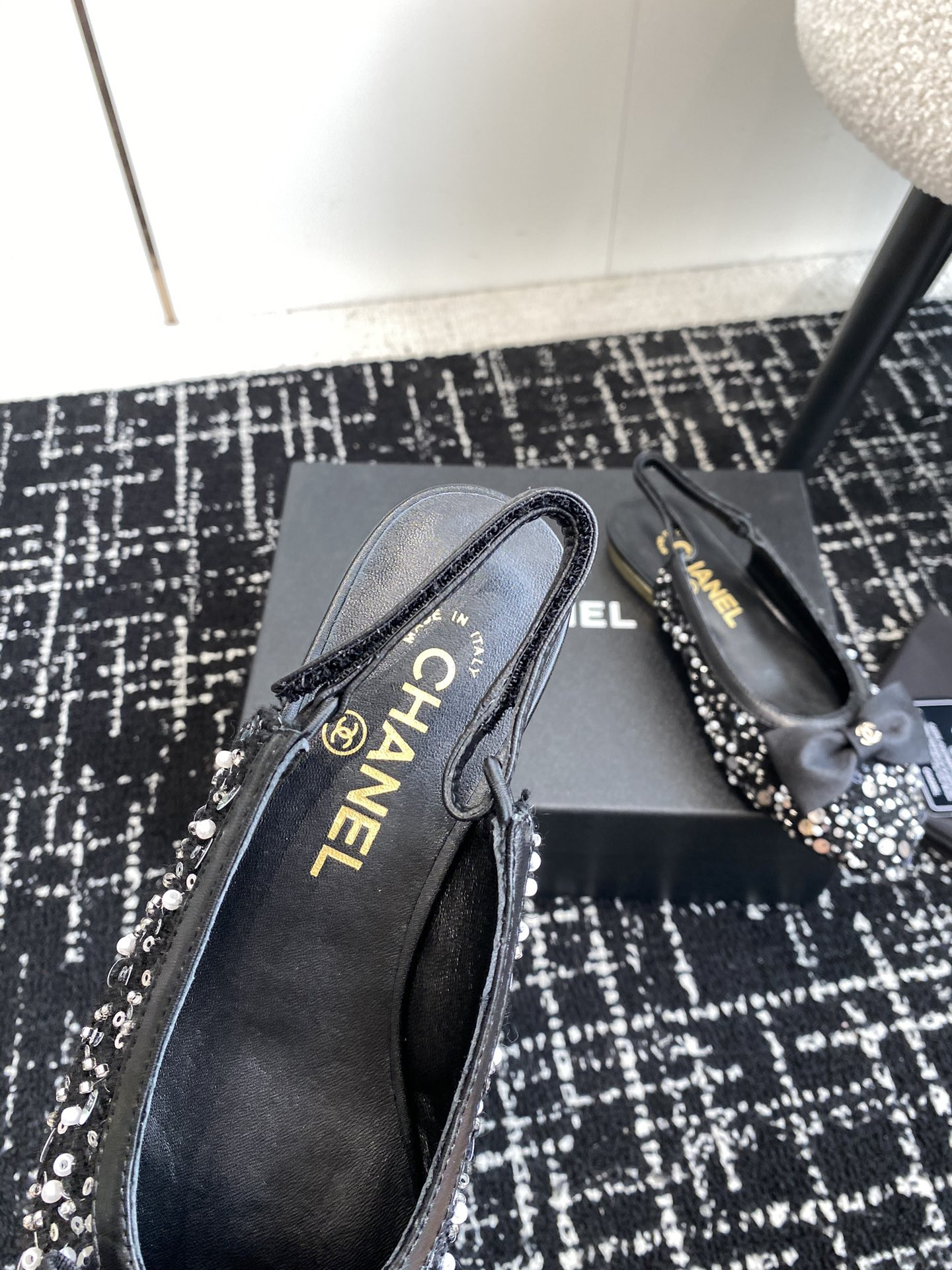UA CHANEL SLINGBACKS