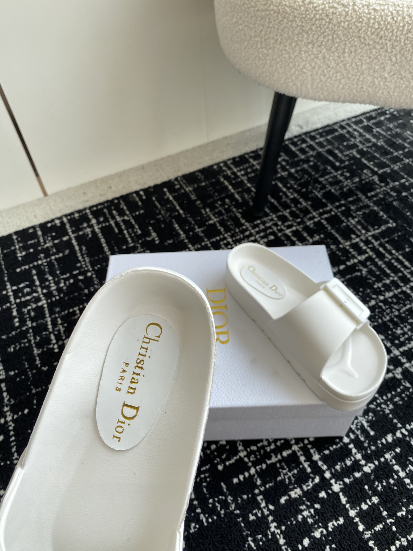 UA Dior Slide White