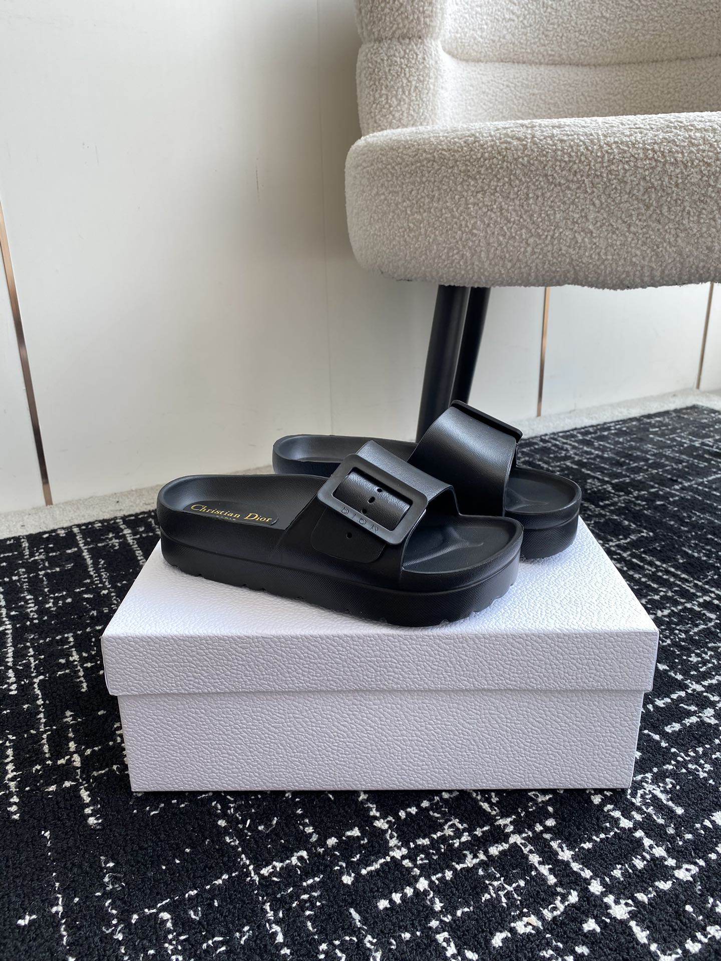 UA Dior Slide Black