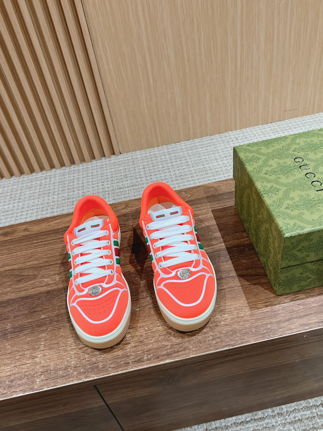 UA GUCCI SCREENER SNEAKER WITH WEB