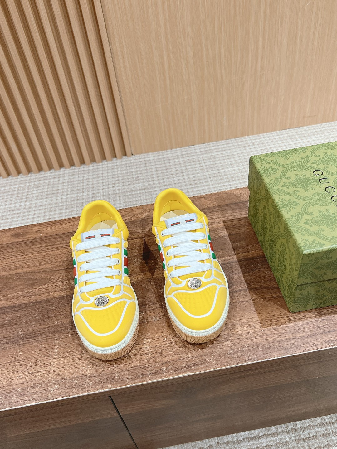 UA GUCCI SCREENER SNEAKER WITH WEB