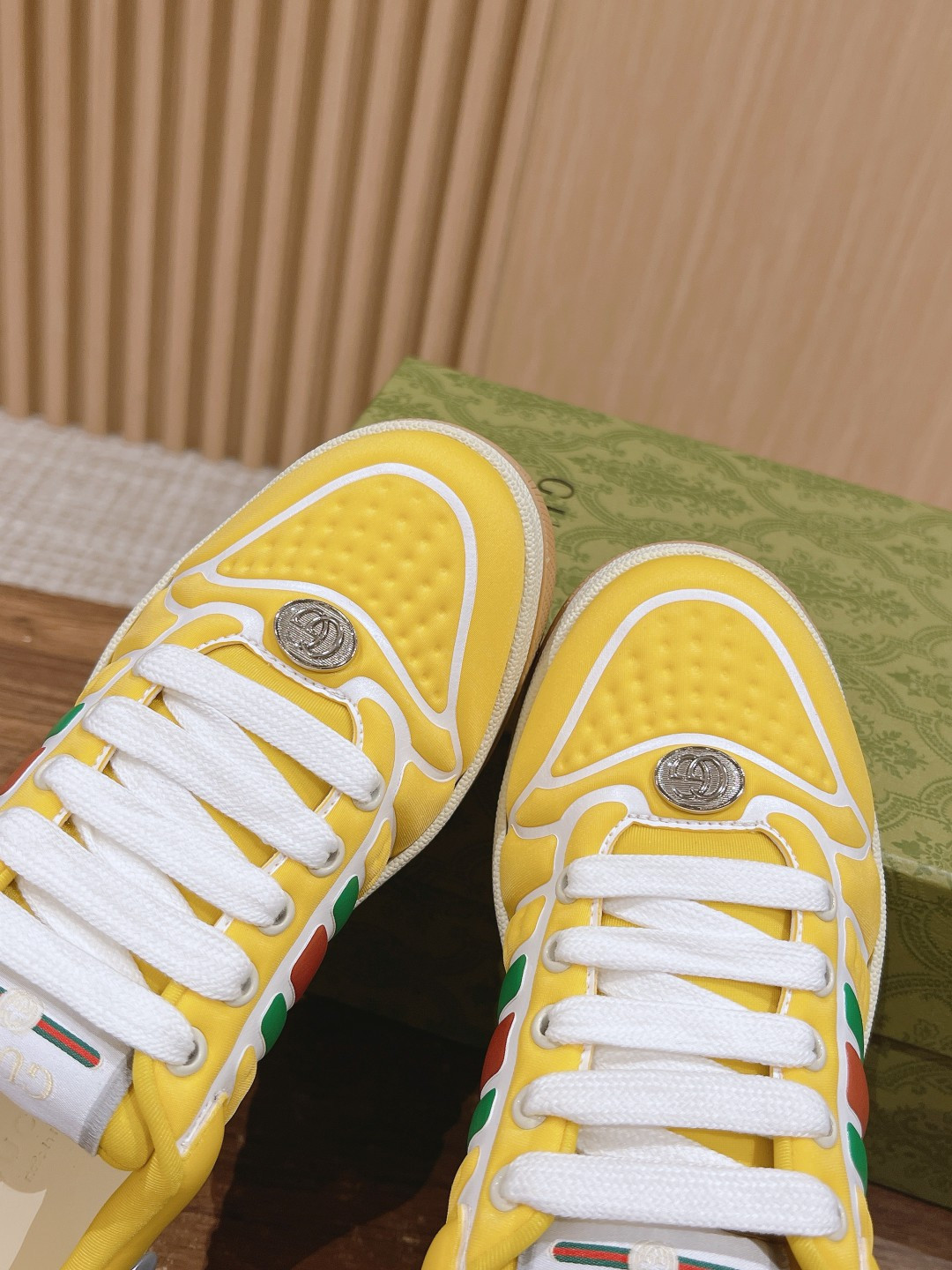 UA GUCCI SCREENER SNEAKER WITH WEB