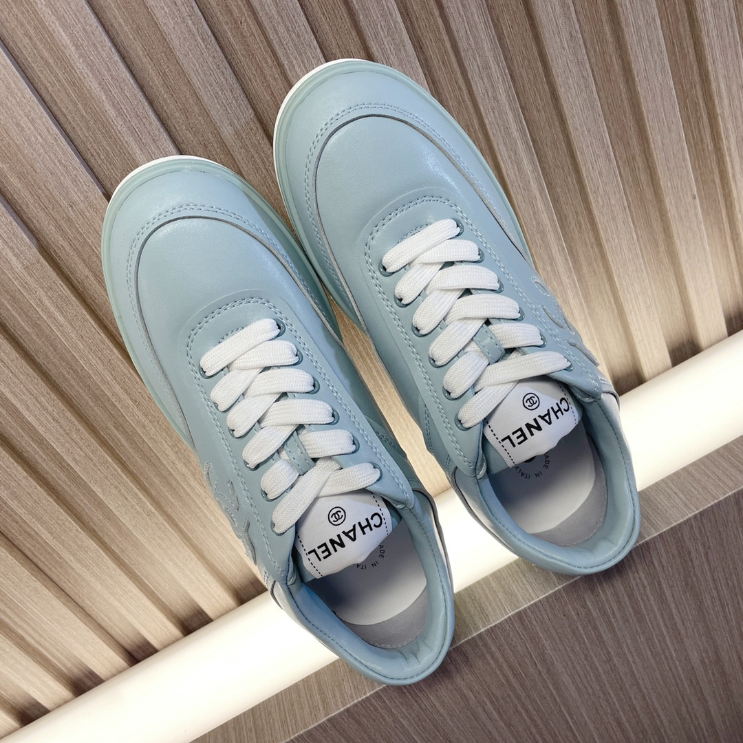 UA CHANEL SNEAKERS calfskin