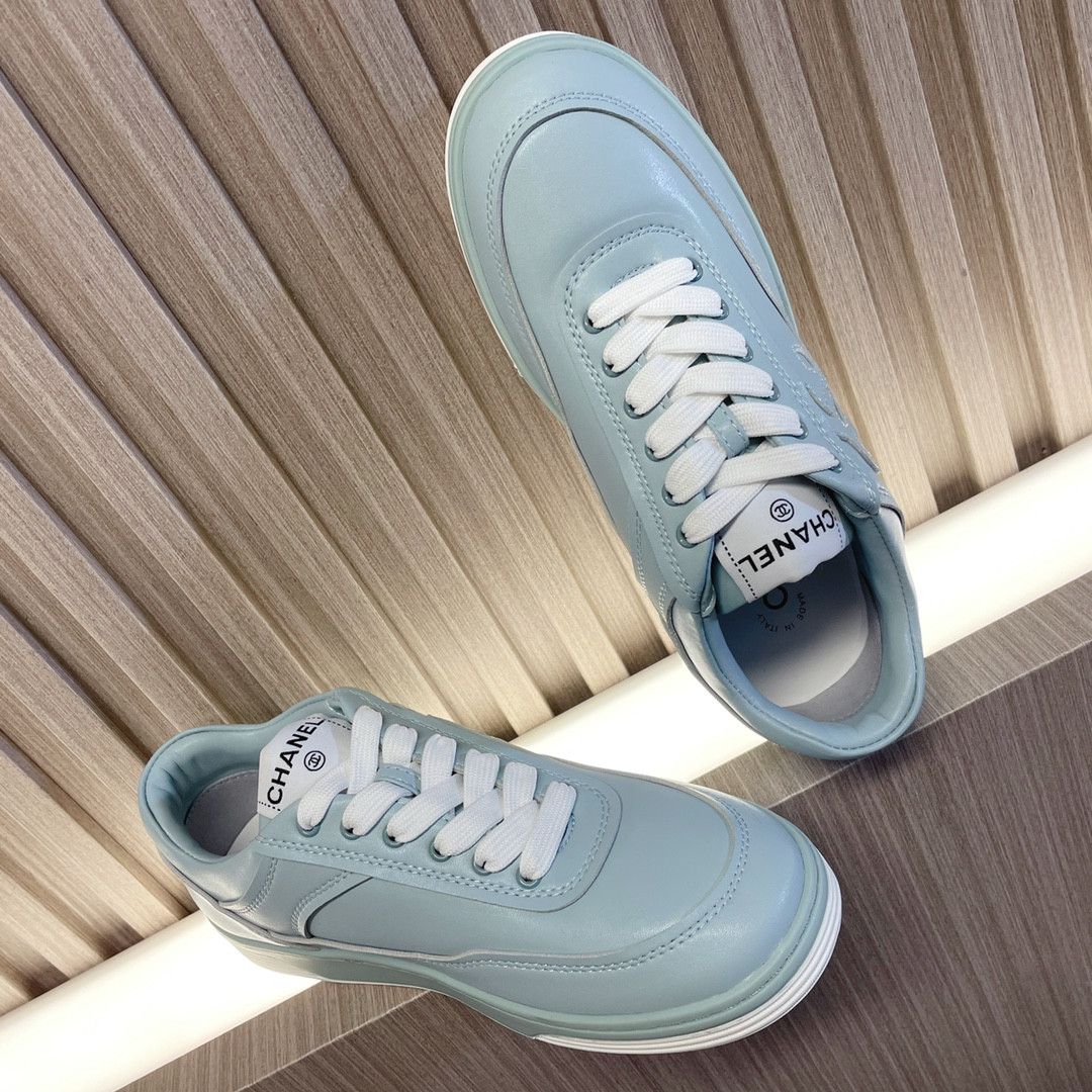 UA CHANEL SNEAKERS calfskin