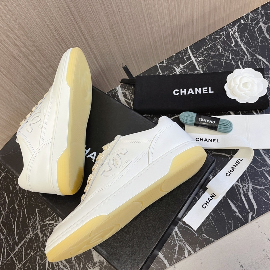 UA CHANEL SNEAKERS calfskin