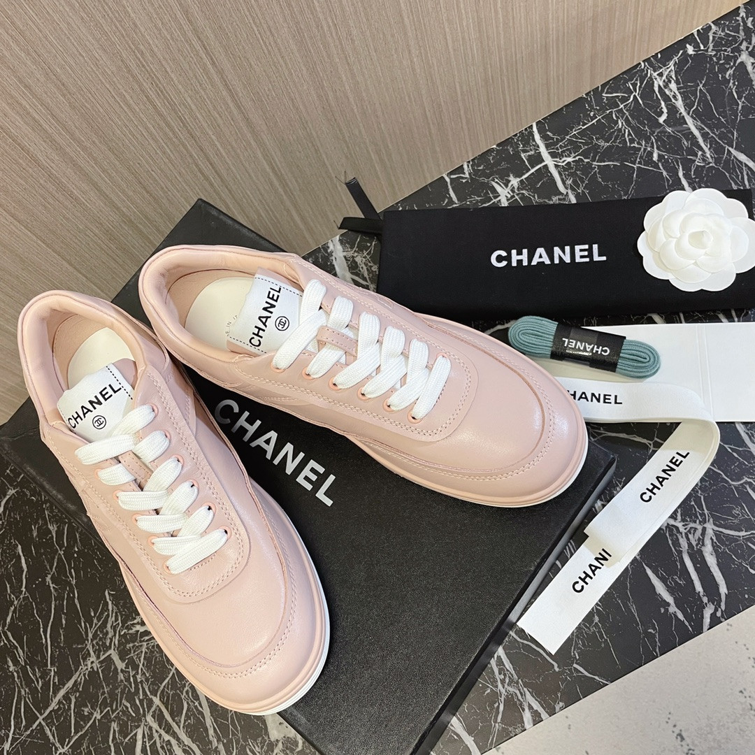 UA CHANEL SNEAKERS calfskin