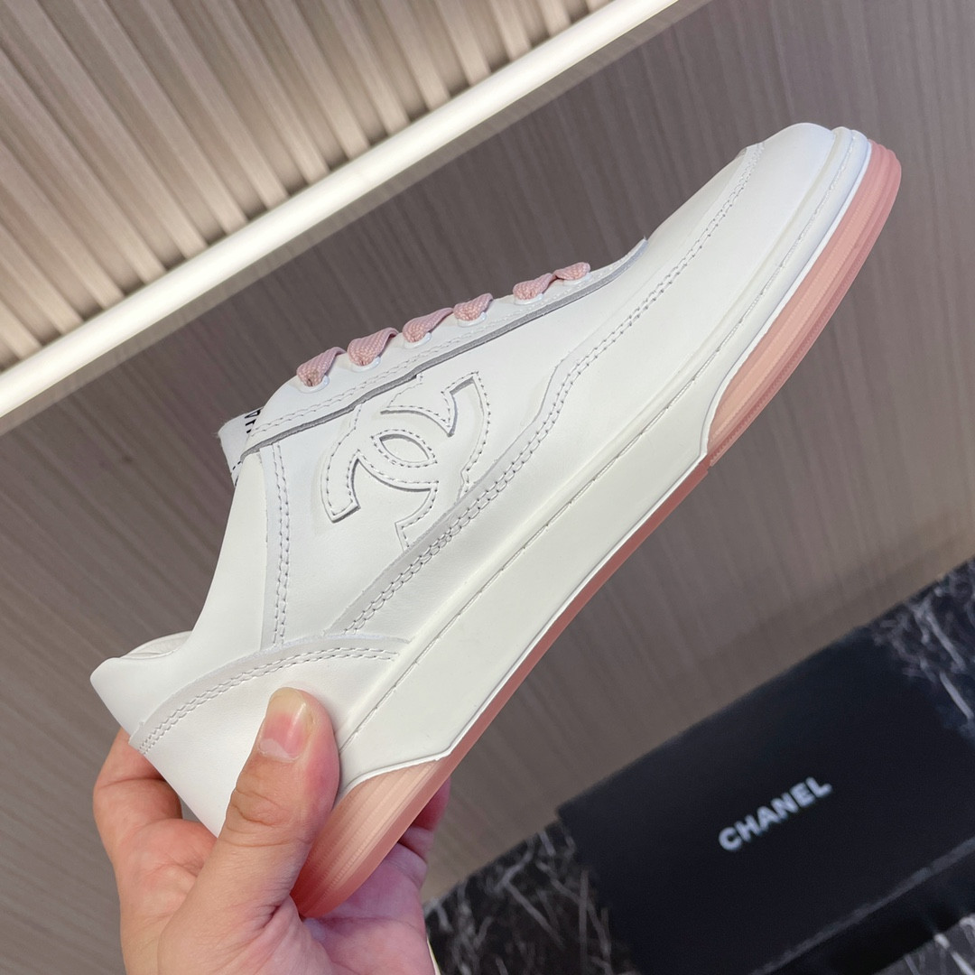 UA CHANEL SNEAKERS calfskin