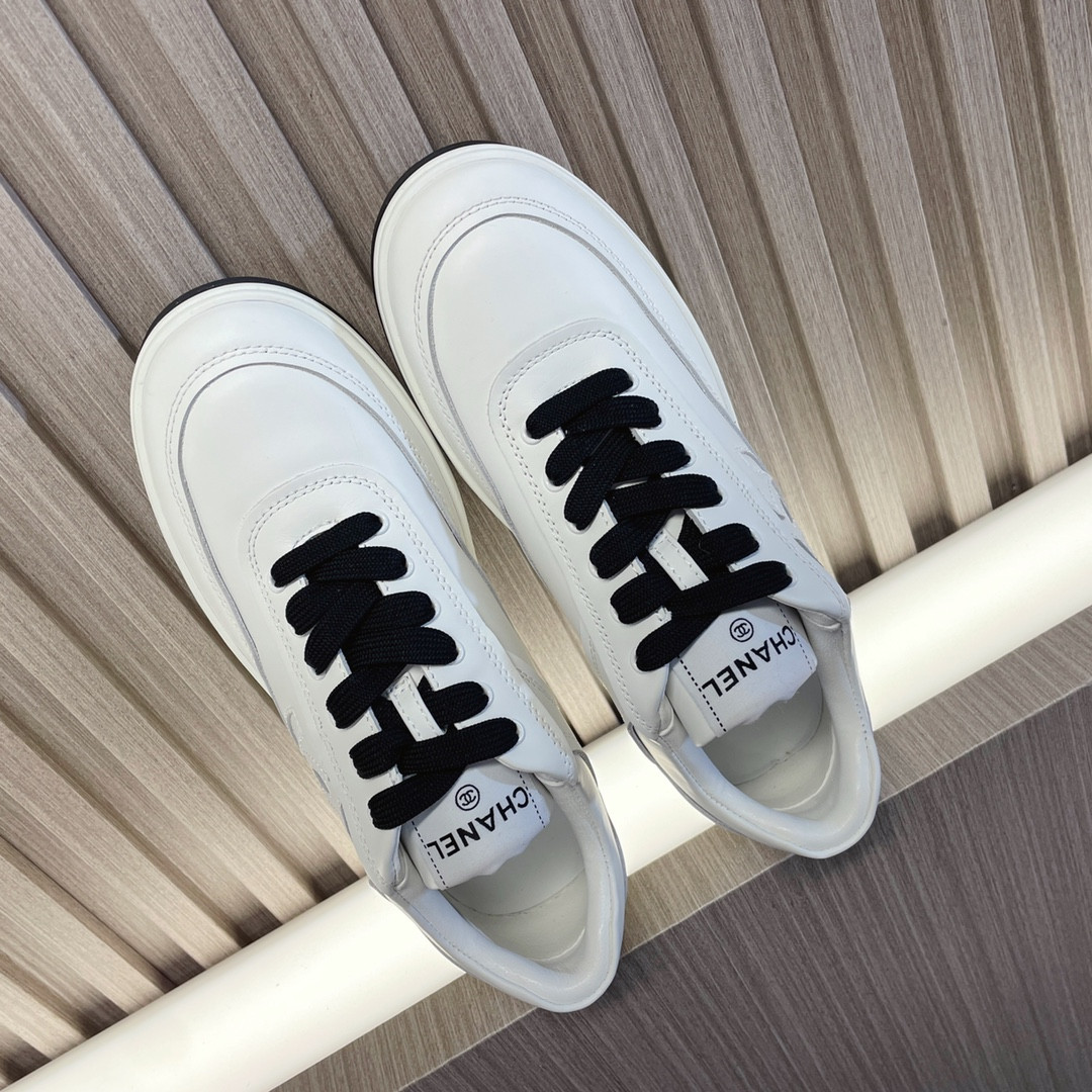 UA CHANEL SNEAKERS calfskin