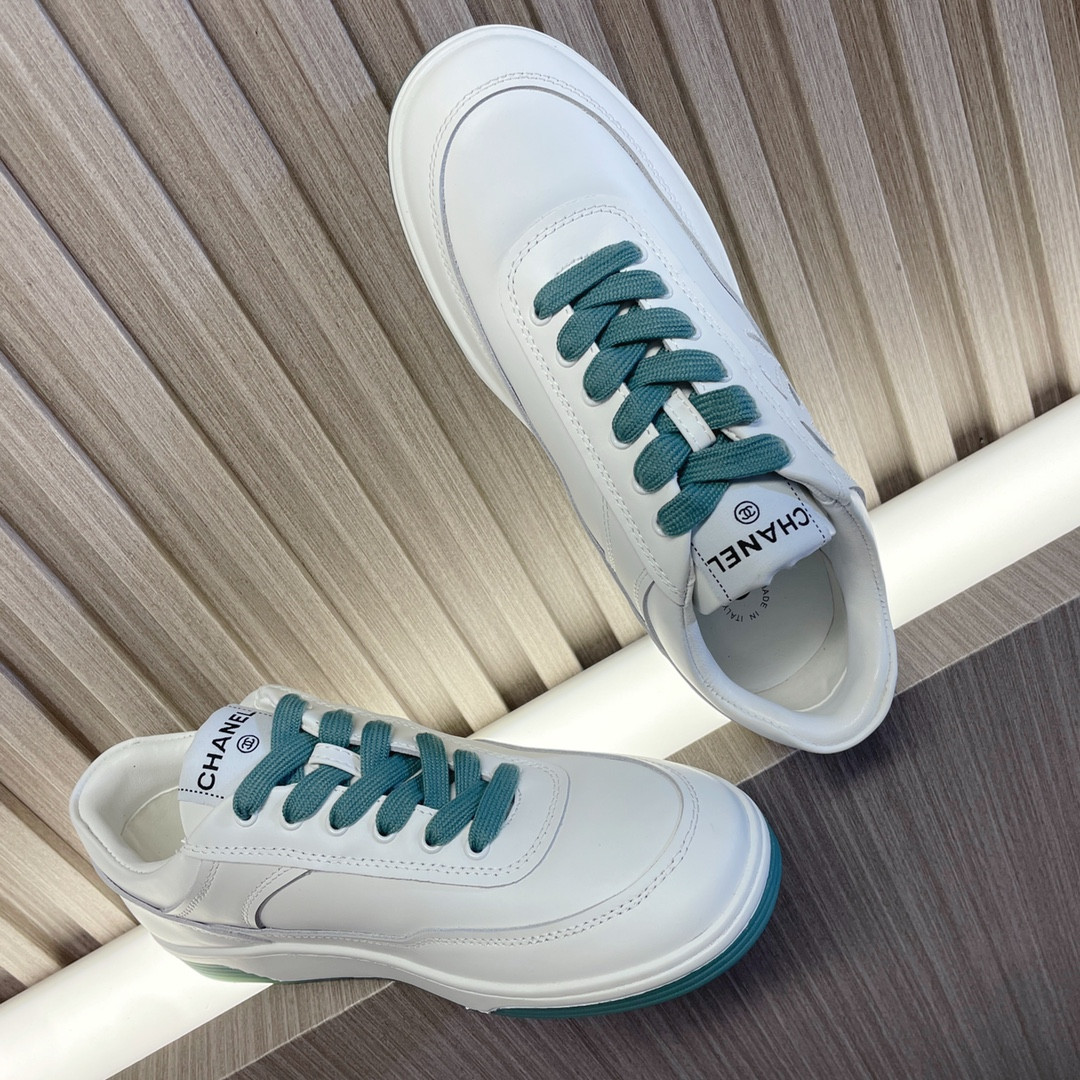 UA CHANEL SNEAKERS calfskin