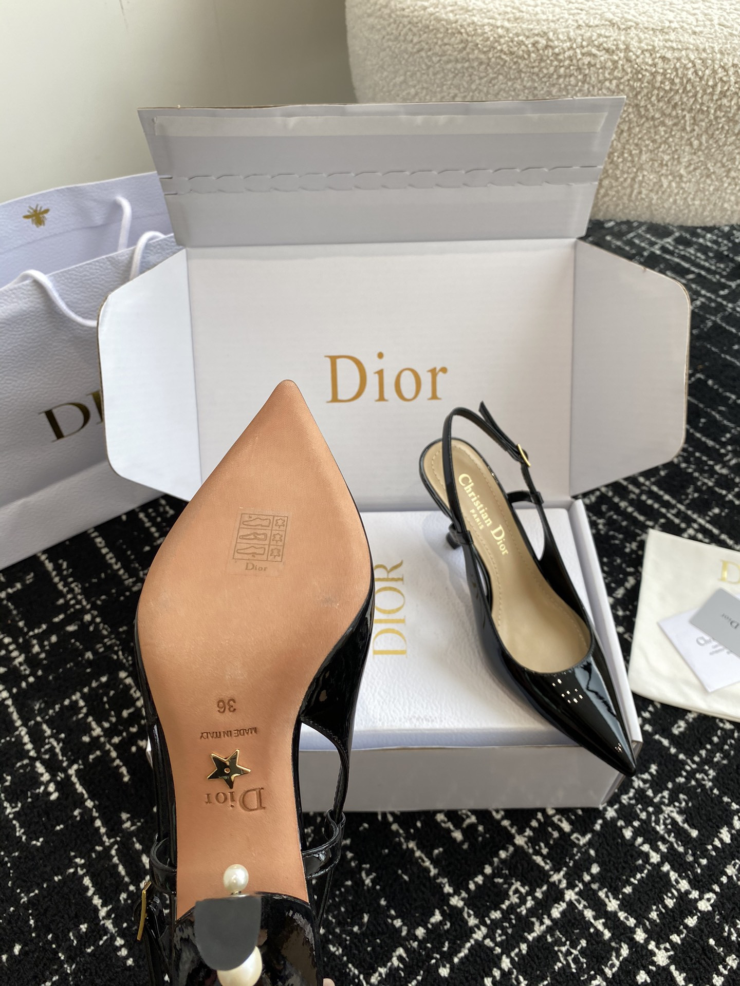 UA Dior Tribales Slingback Pump