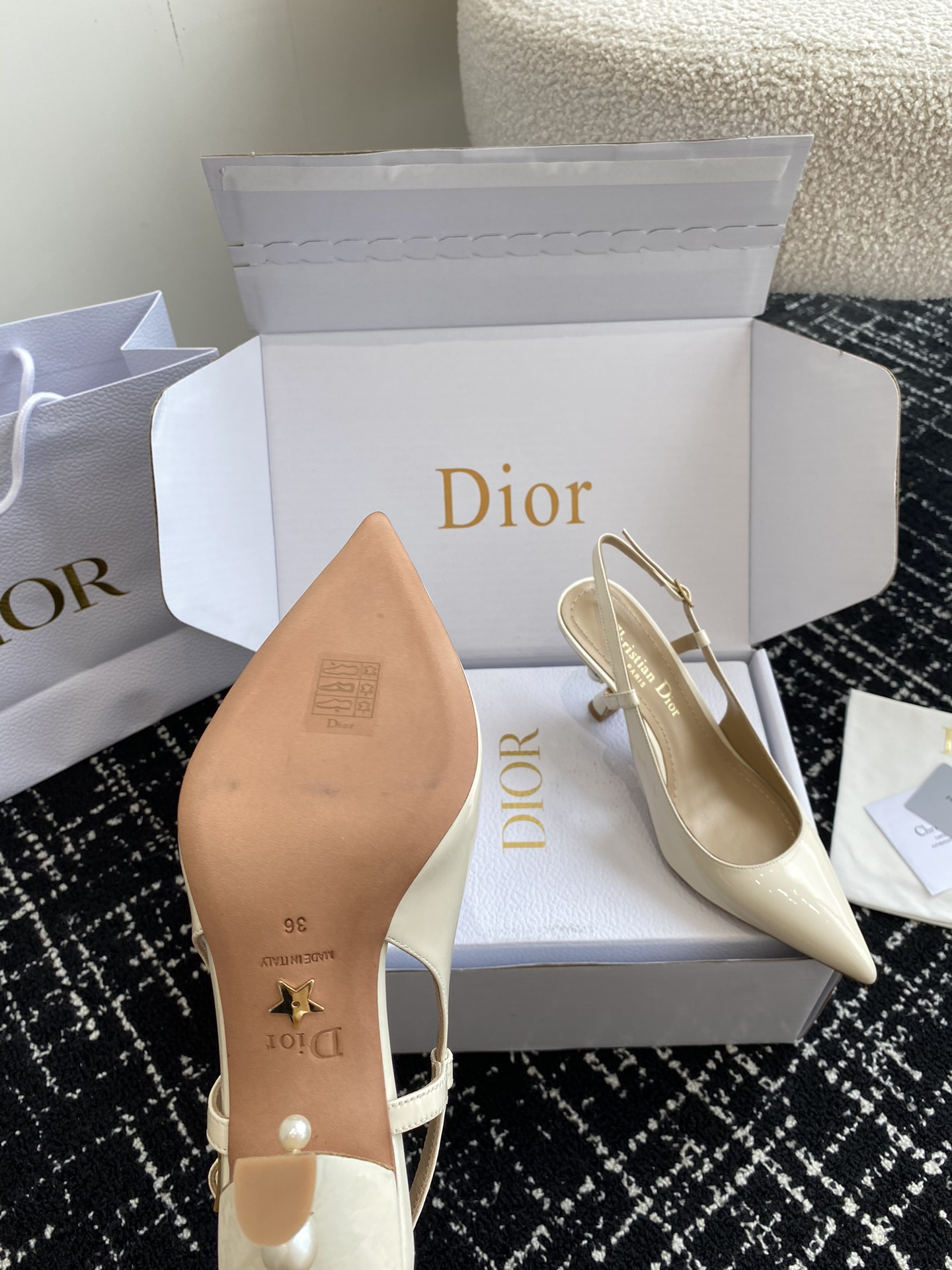 UA Dior Tribales Slingback Pump