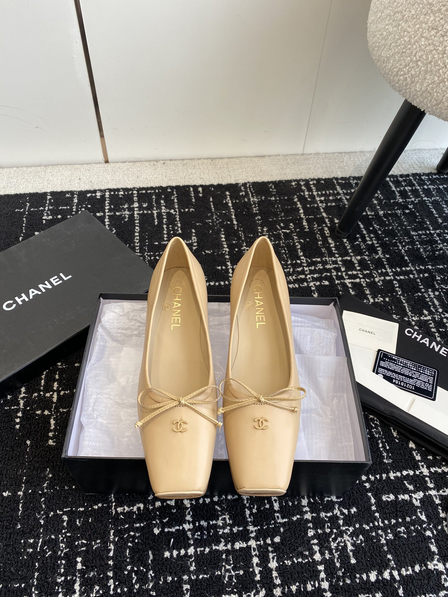 UA CHANEL VINTAGE BALLET FLATS