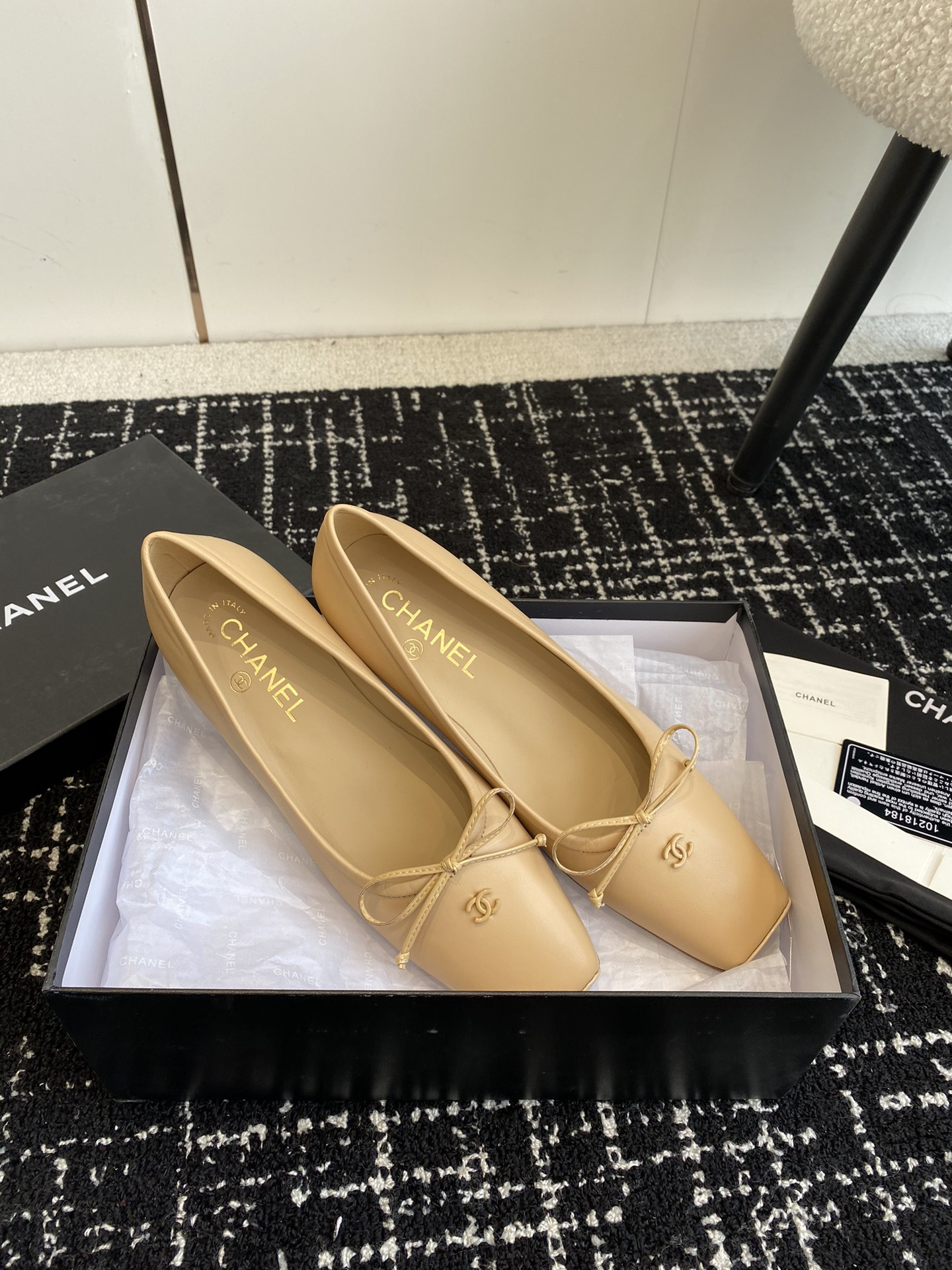 UA CHANEL VINTAGE BALLET FLATS