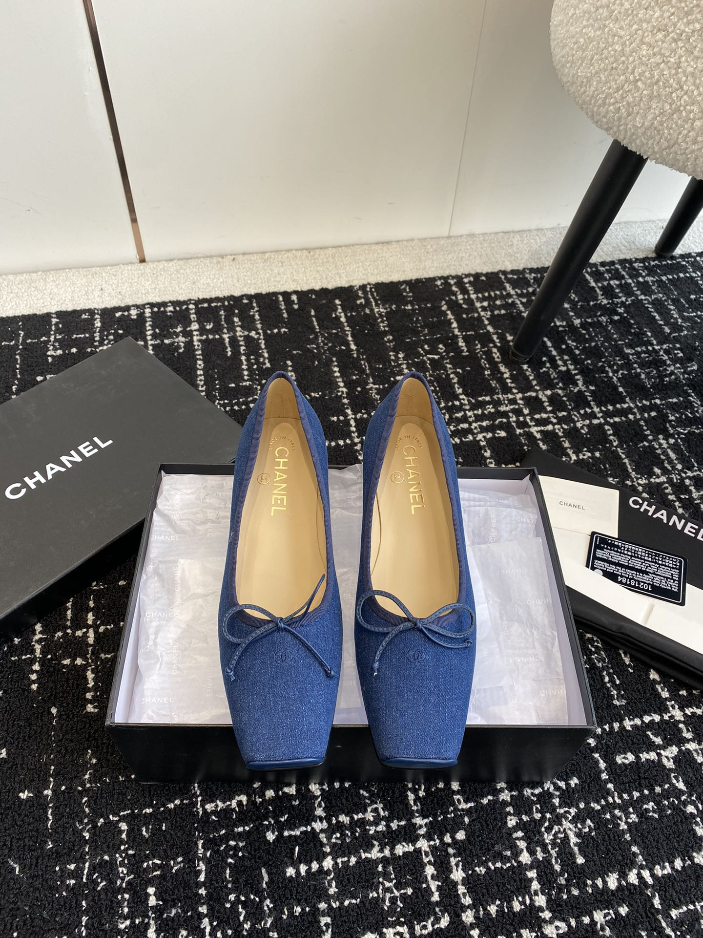 UA CHANEL VINTAGE BALLET FLATS