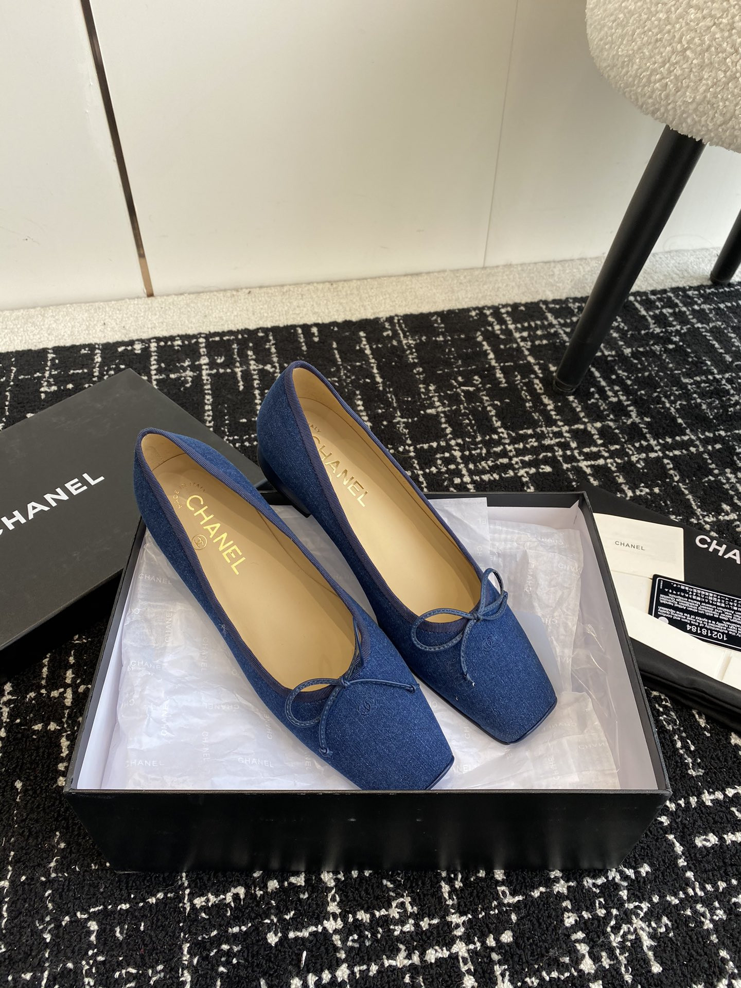 UA CHANEL VINTAGE BALLET FLATS