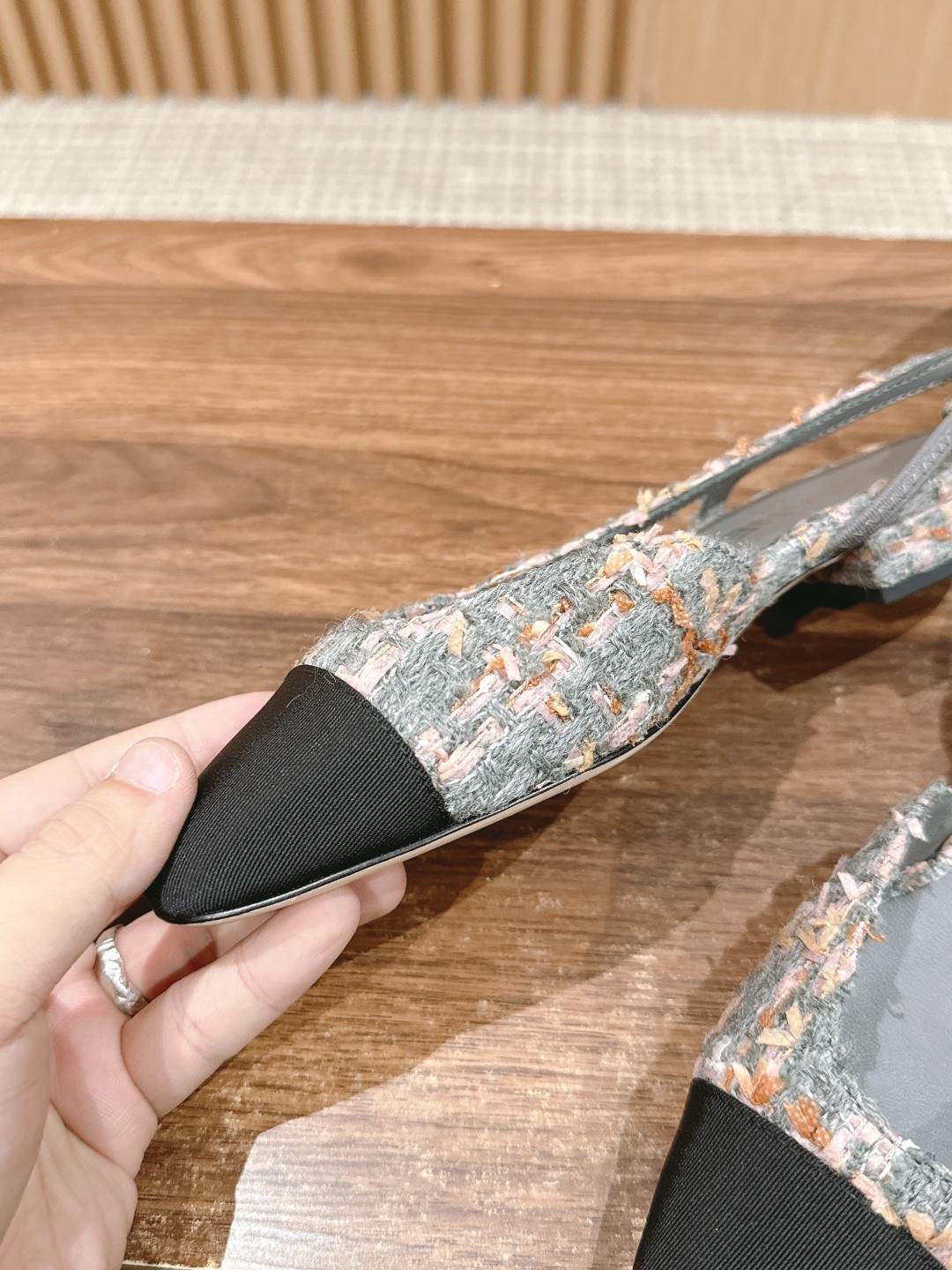 UA CHANEL SLINGBACKS FLAT