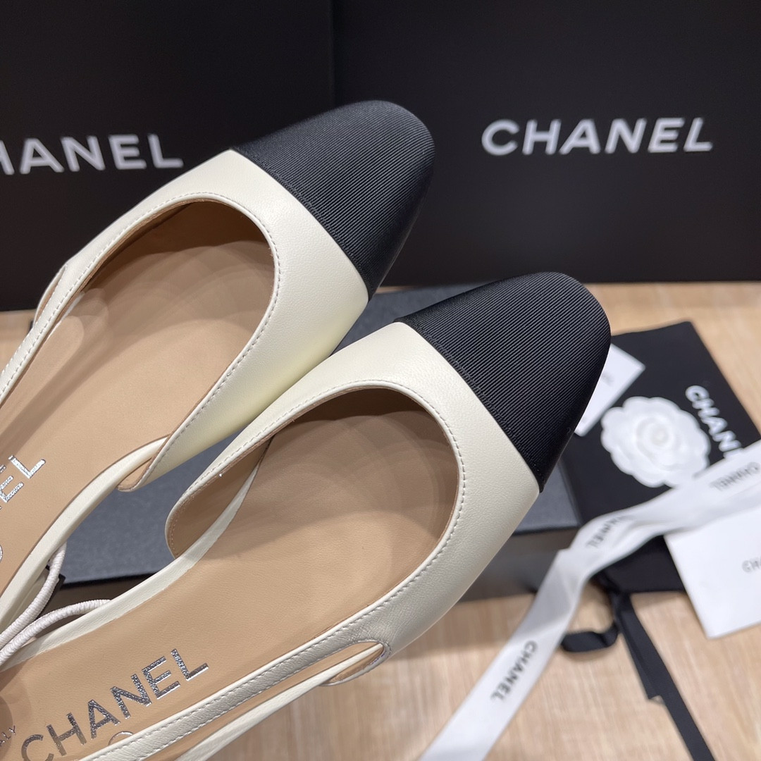 UA CHANEL SLINGBACKS FLAT