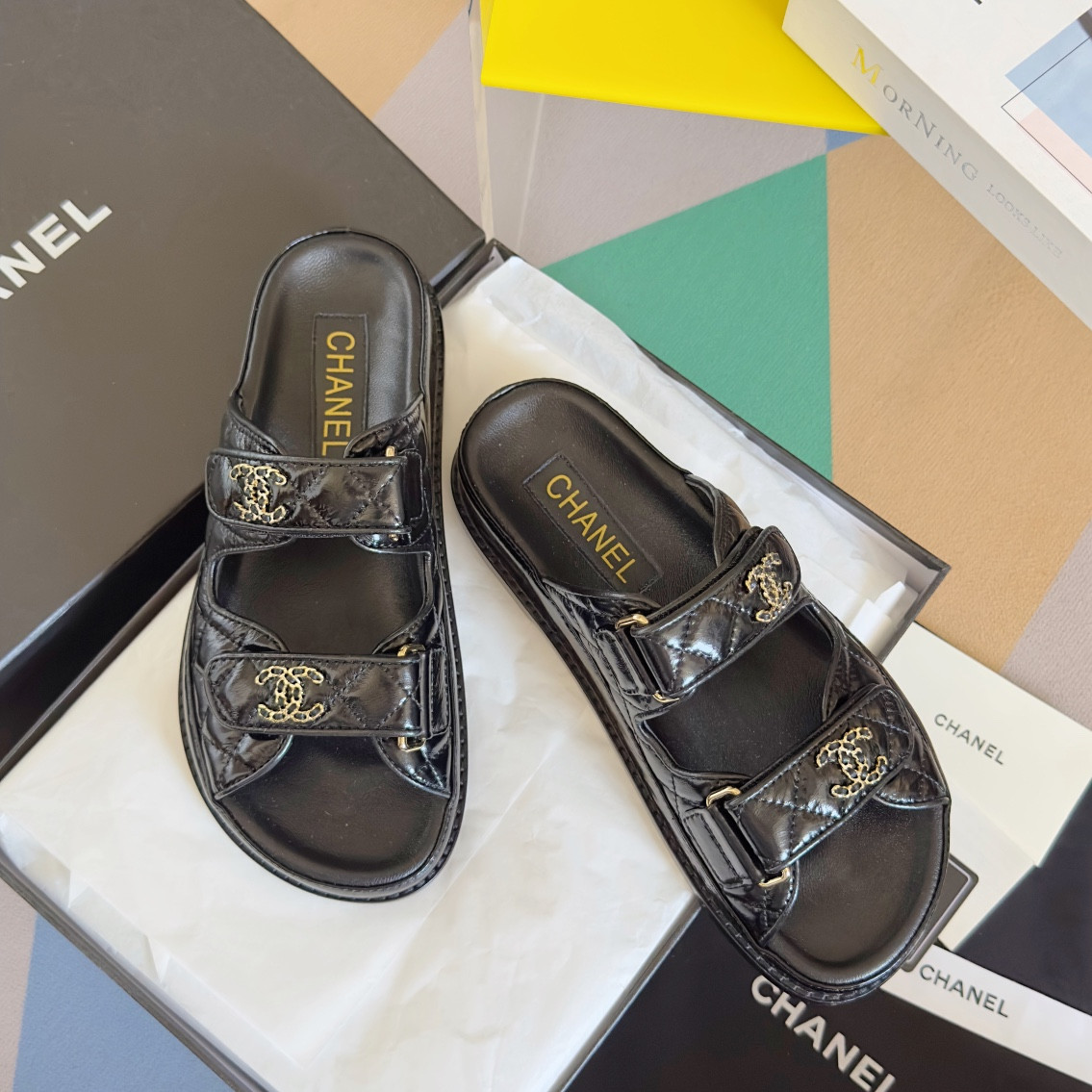 UA CHANEL SLIDES