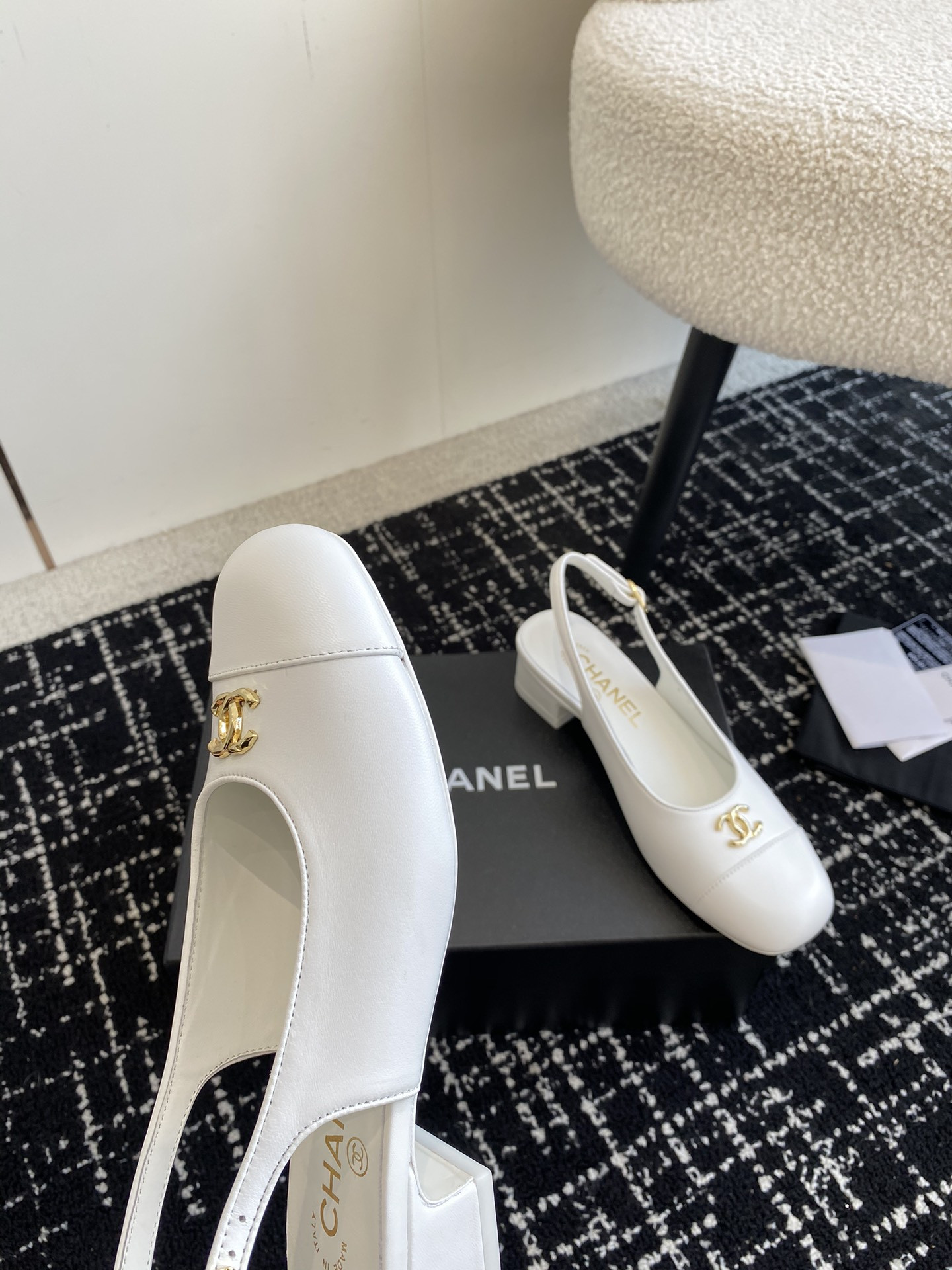 UA CHANEL SLINGBACKS