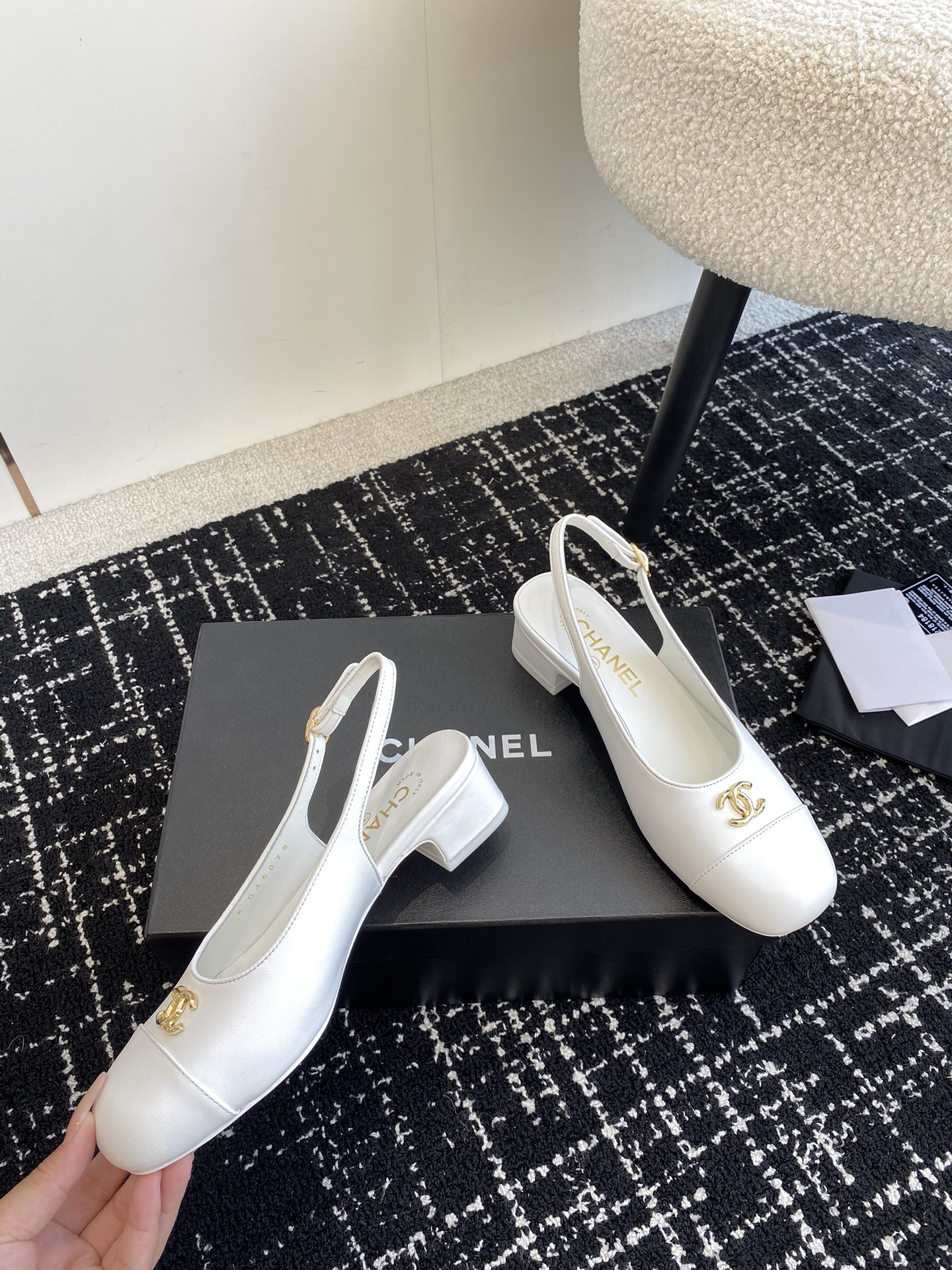 UA CHANEL SLINGBACKS