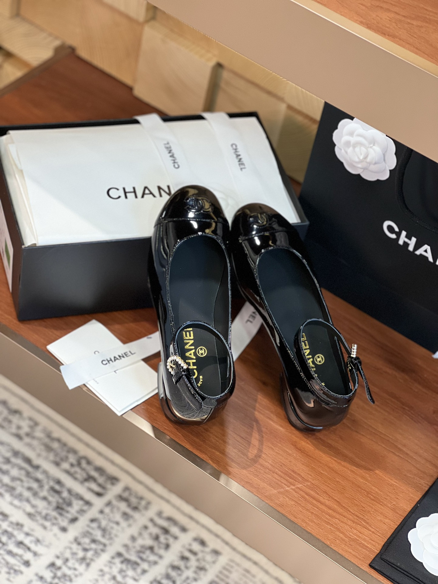 UA CHANEL MARY JANES