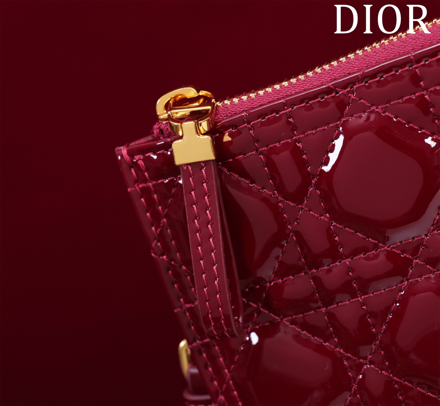 Large Dior Caro Daily Pouch 30 x 21.5 cm