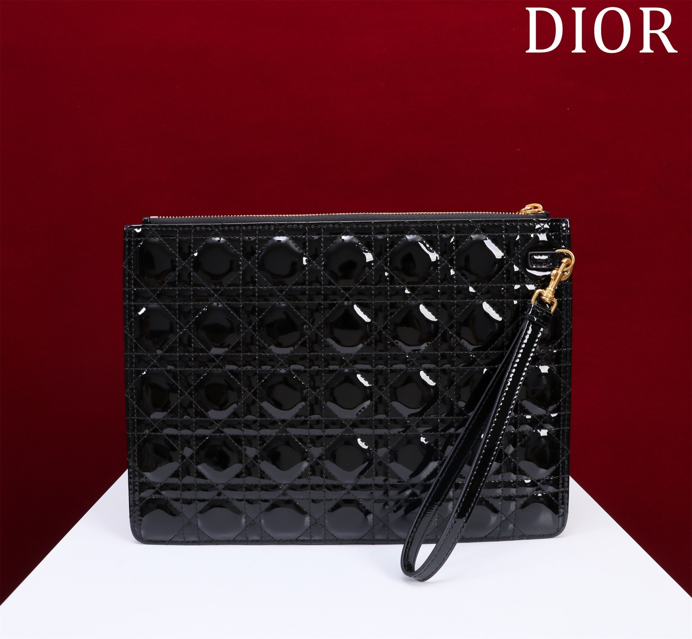 Large Dior Caro Daily Pouch 30 x 21.5 cm