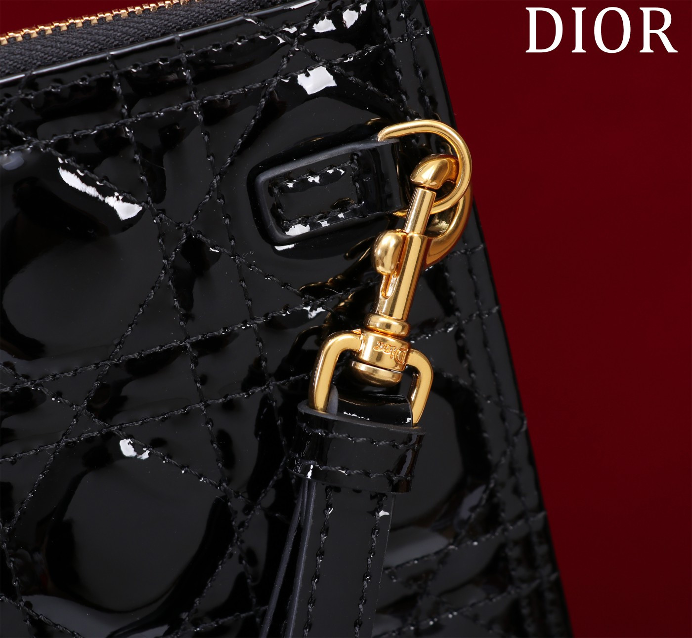 Large Dior Caro Daily Pouch 30 x 21.5 cm