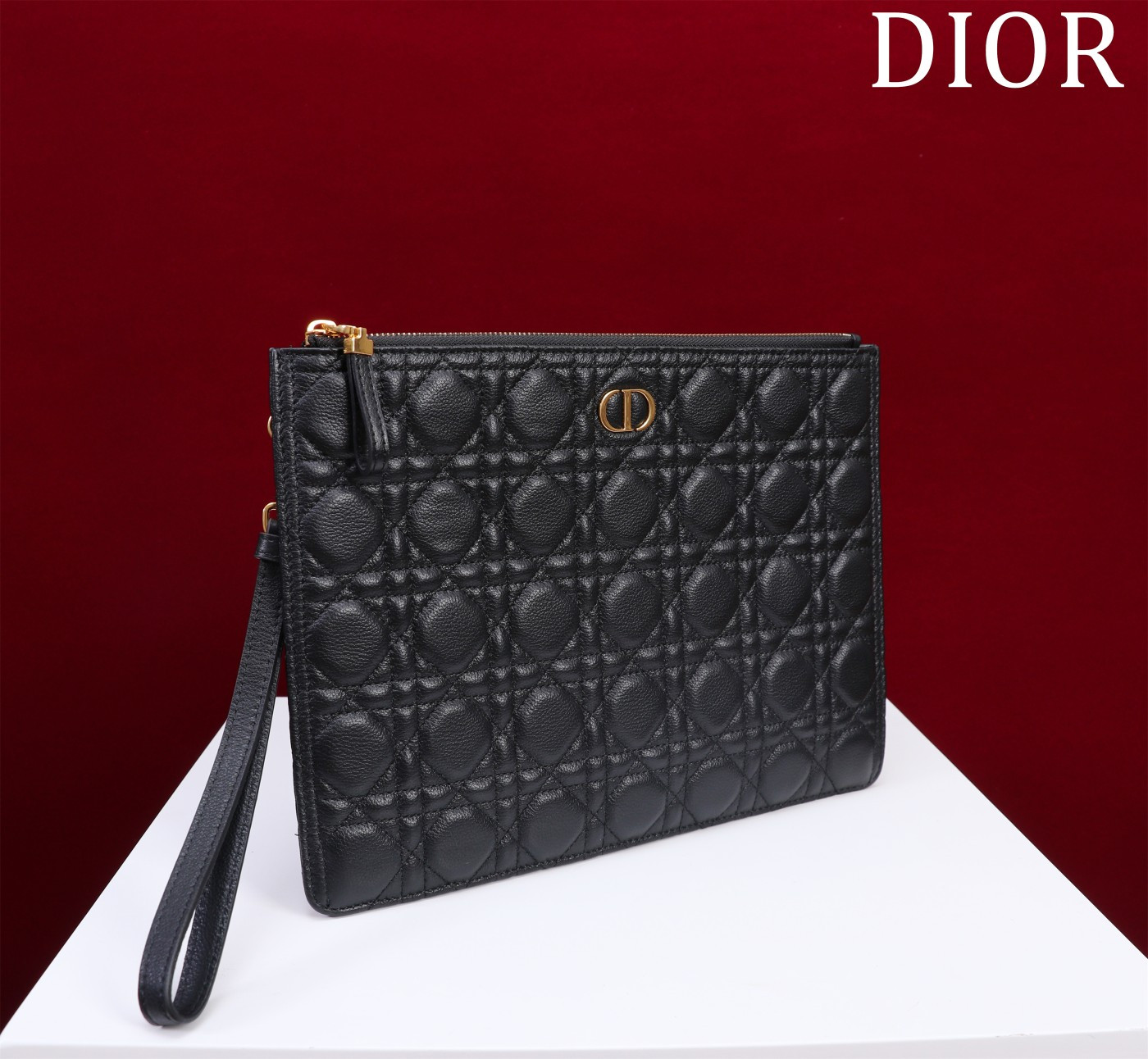 Large Dior Caro Daily Pouch 30 x 21.5 cm