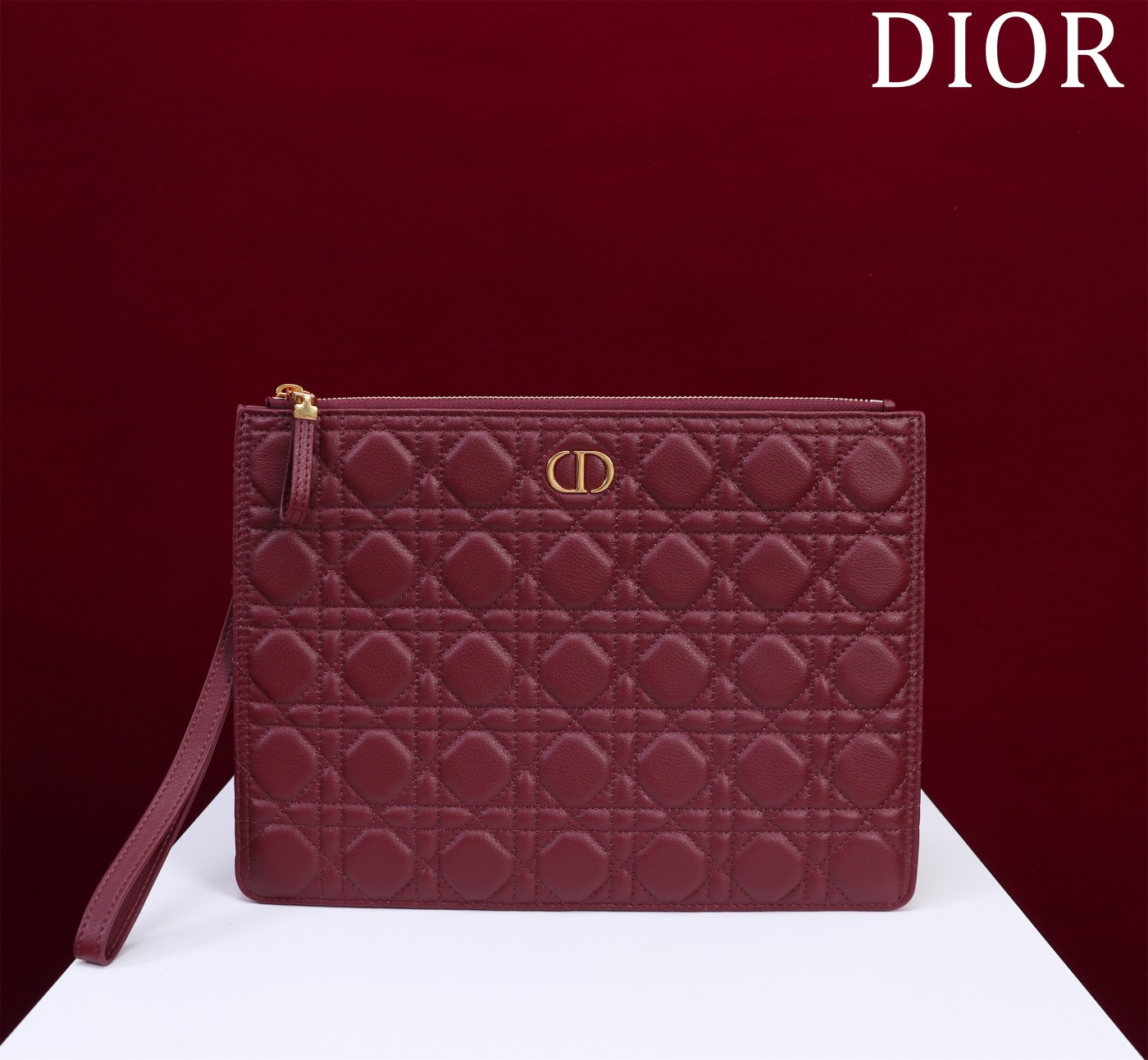 Large Dior Caro Daily Pouch 30 x 21.5 cm