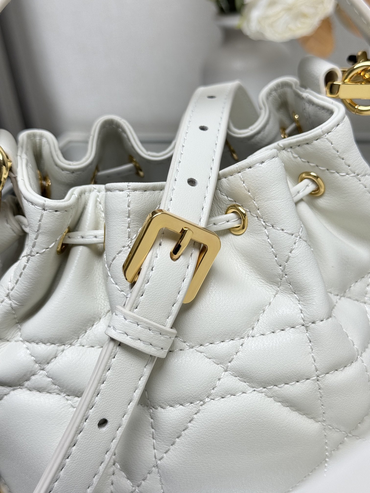 Small Dior Jolie Bucket Bag 17 x 16 x 10.5 cm
