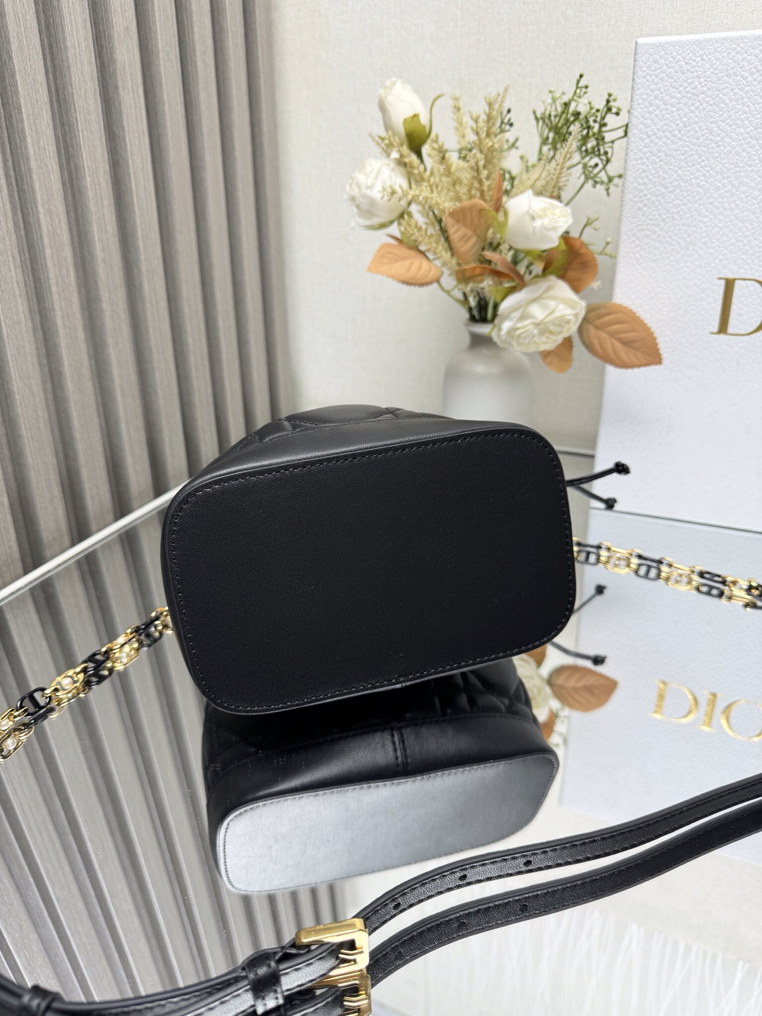 Small Dior Jolie Bucket Bag 17 x 16 x 10.5 cm