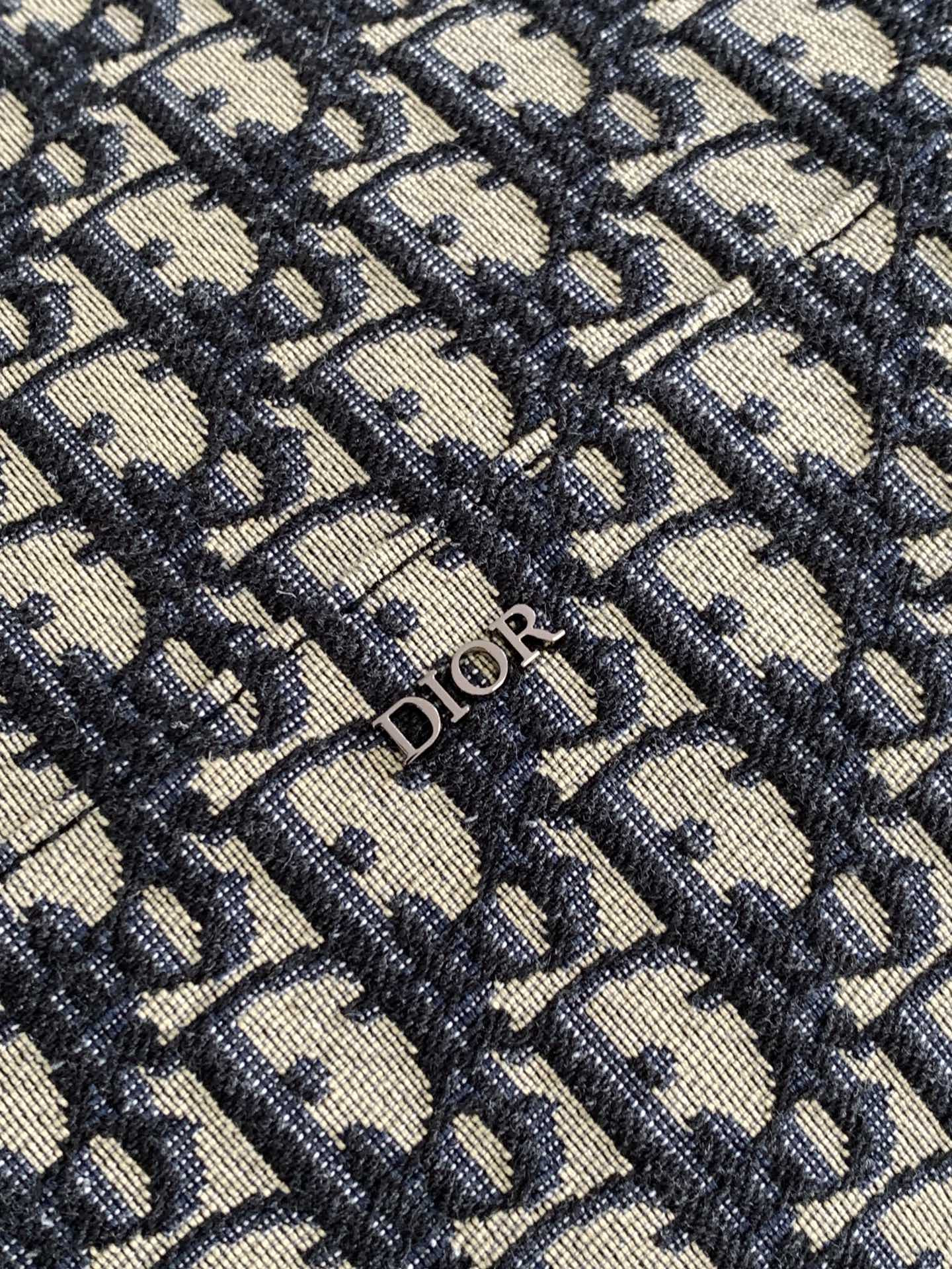 Dior 8 Backpack with Flap Beige and Black Dior Oblique Jacquard 31 x 48 x 16.5 cm