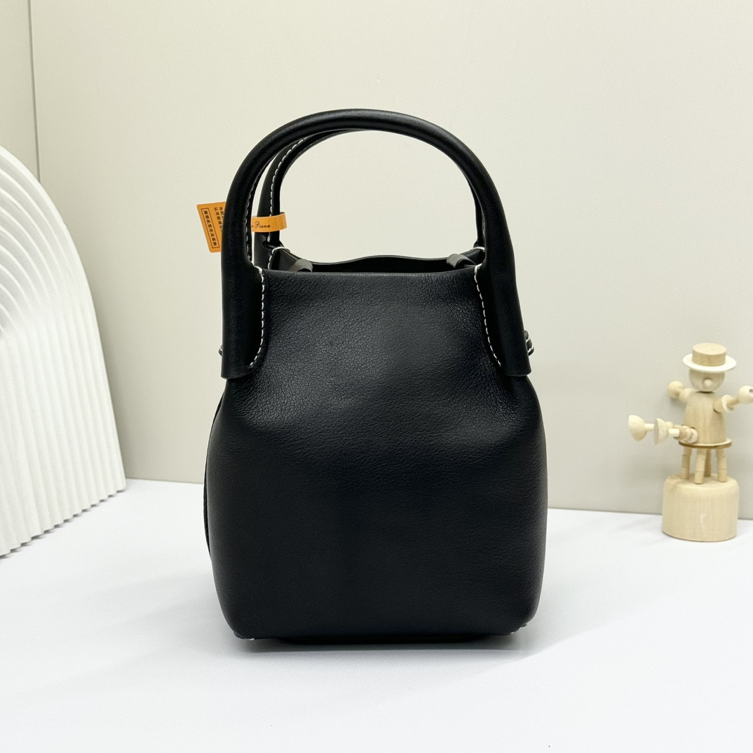 Loro Piana Micro Bale bag Smooth Calfskin 23 x 16 x 14 cm