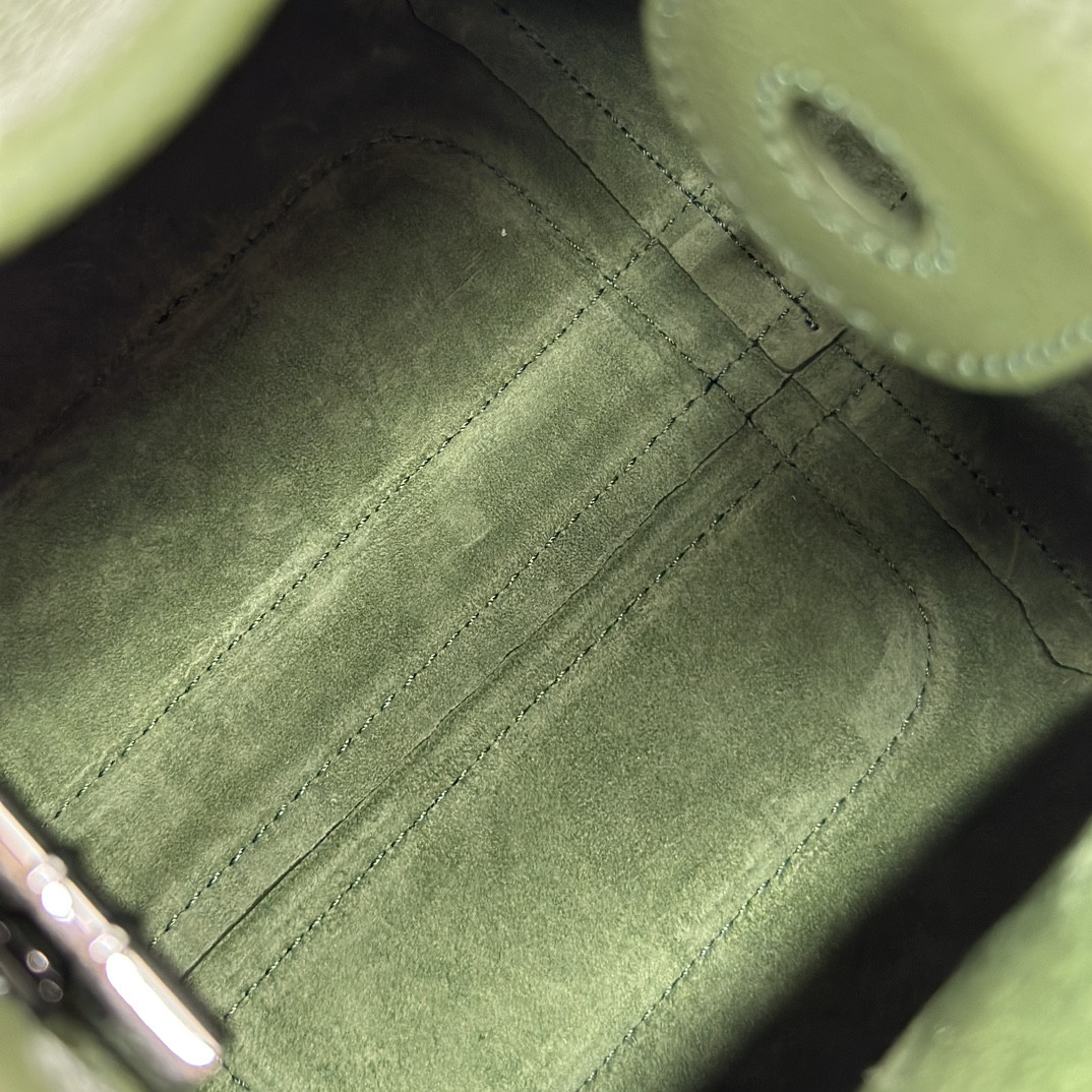 Loro Piana Micro Bale bag Grained Calfskin 23 x 16 x 14 cm