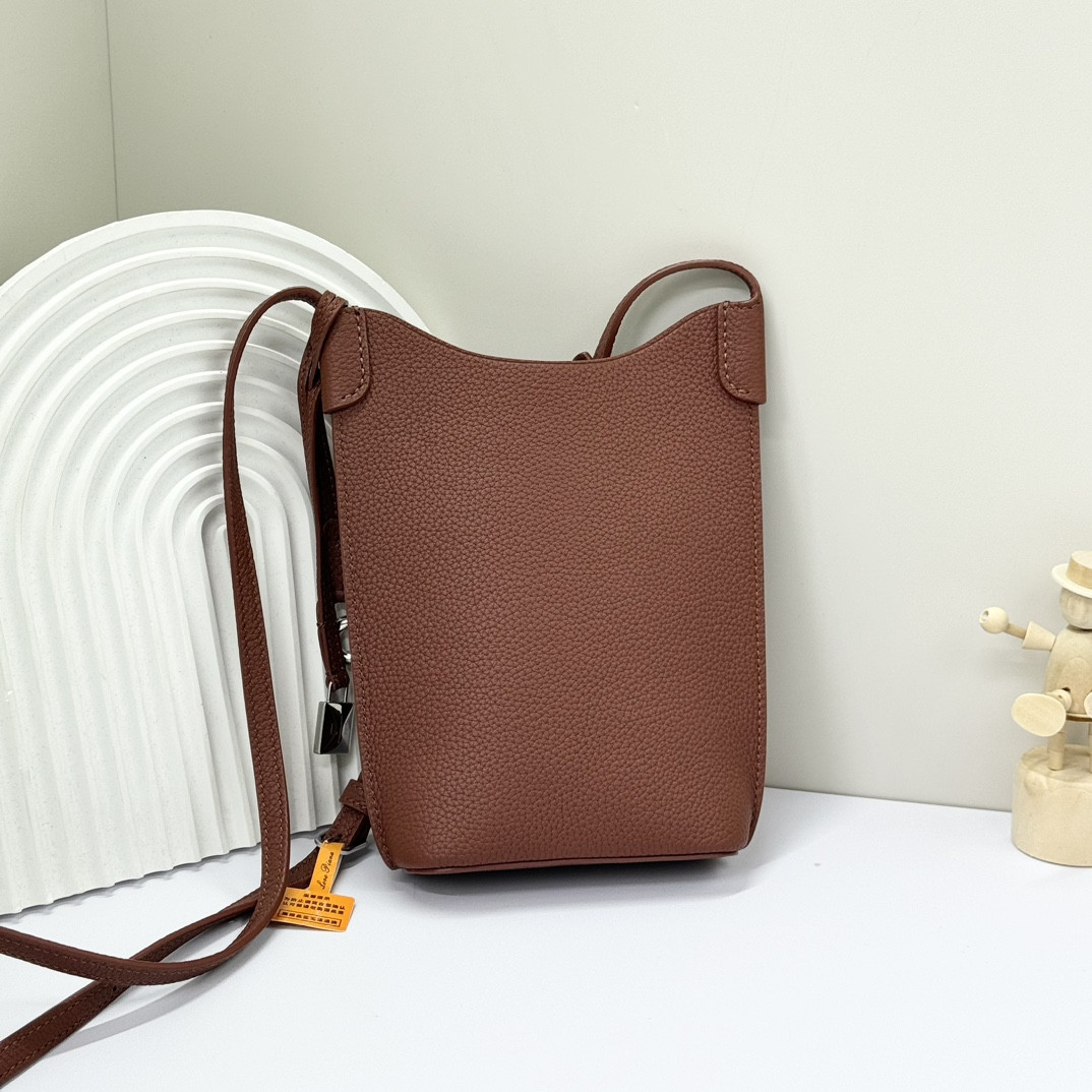 Loro Piana Mini Bale Bag Calfskin 20x15x4cm