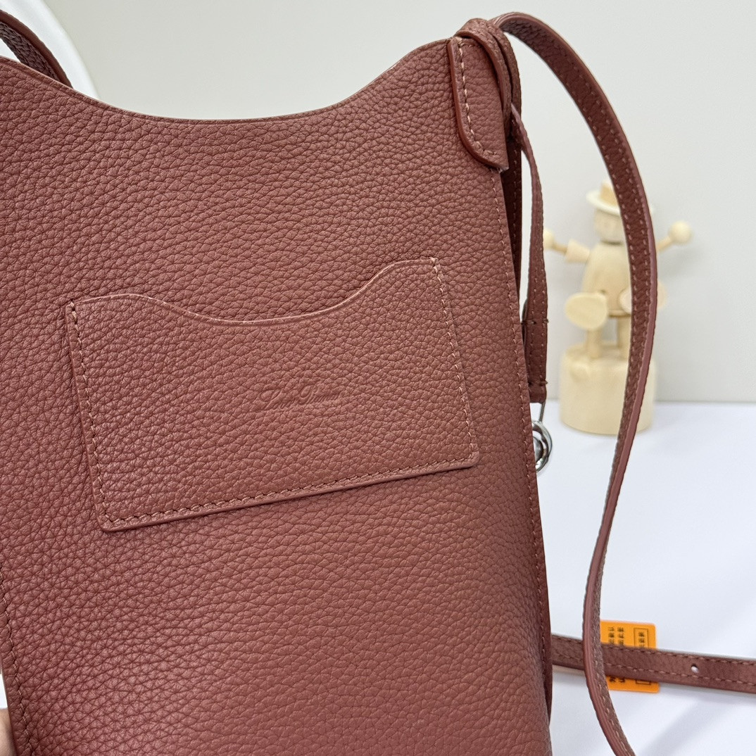 Loro Piana Mini Bale Bag Calfskin 20x15x4cm