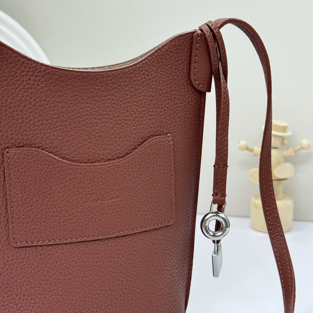 Loro Piana Mini Bale Bag Calfskin 20x15x4cm