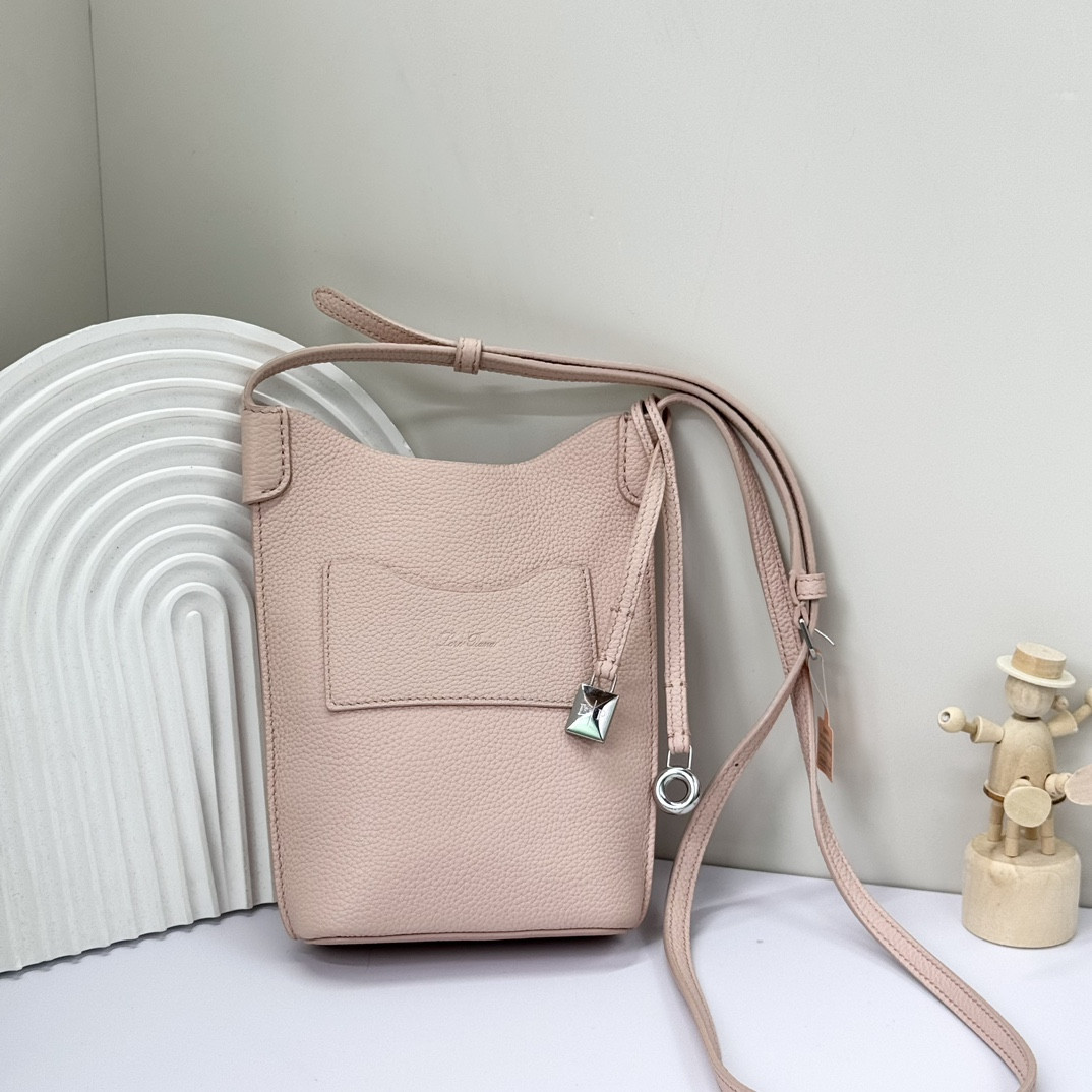 Loro Piana Mini Bale Bag Calfskin 20x15x4cm