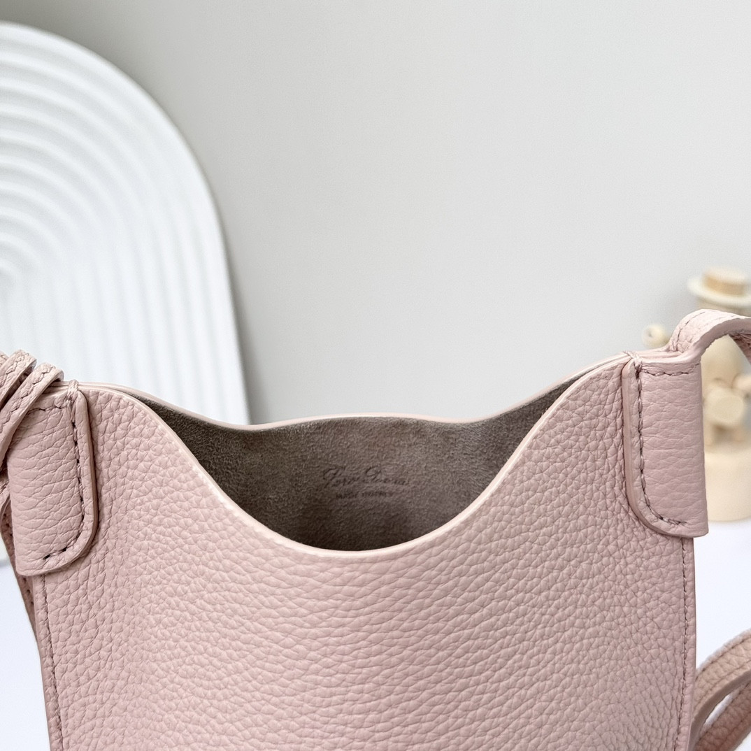 Loro Piana Mini Bale Bag Calfskin 20x15x4cm