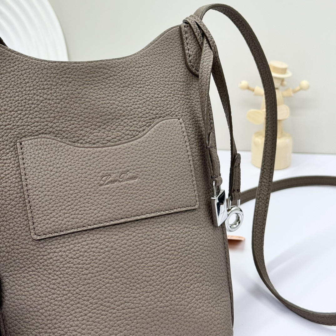 Loro Piana Mini Bale Bag Calfskin 20x15x4cm