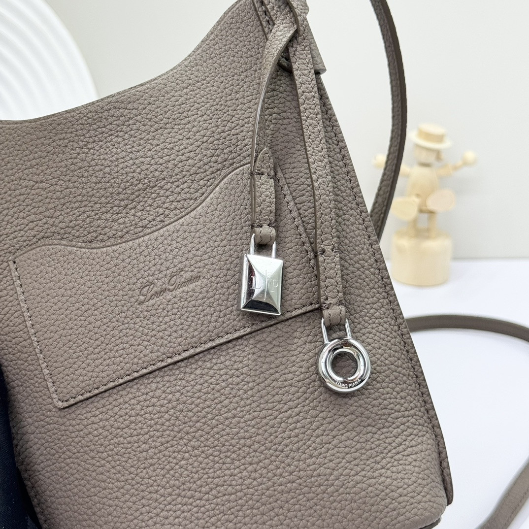 Loro Piana Mini Bale Bag Calfskin 20x15x4cm