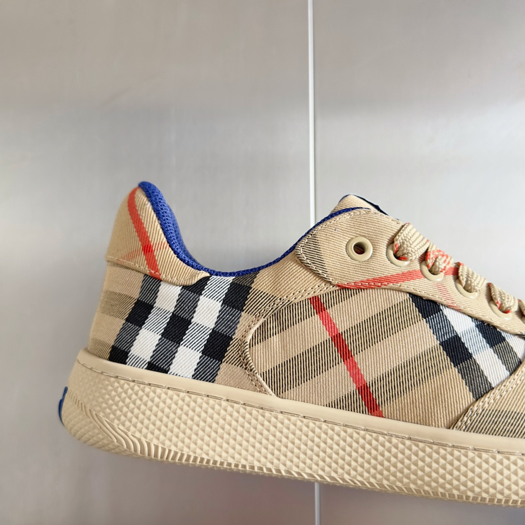UA Burberry Check Terrace Sneakers