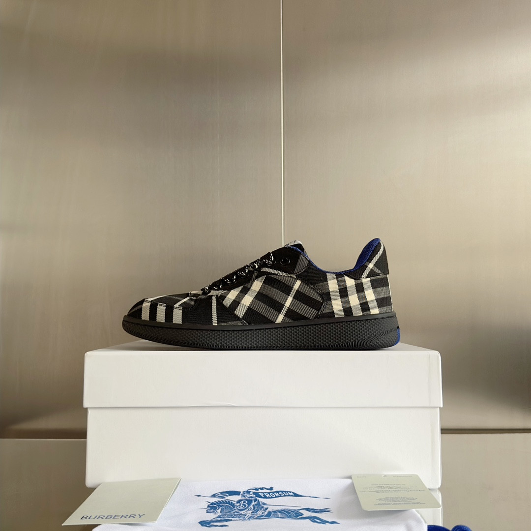 UA Burberry Check Terrace Sneakers
