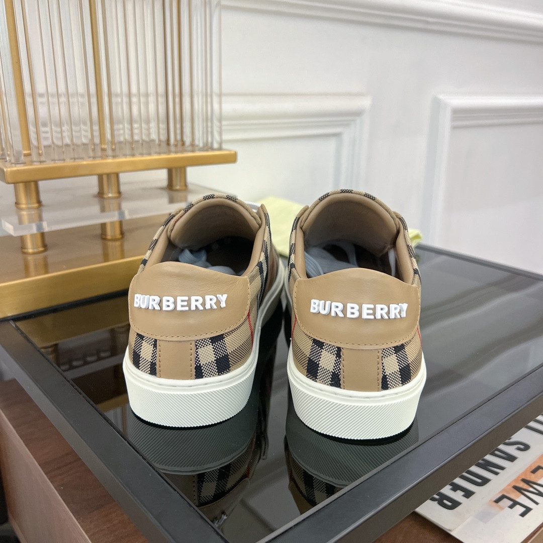 UA Burberry Check Sneakers