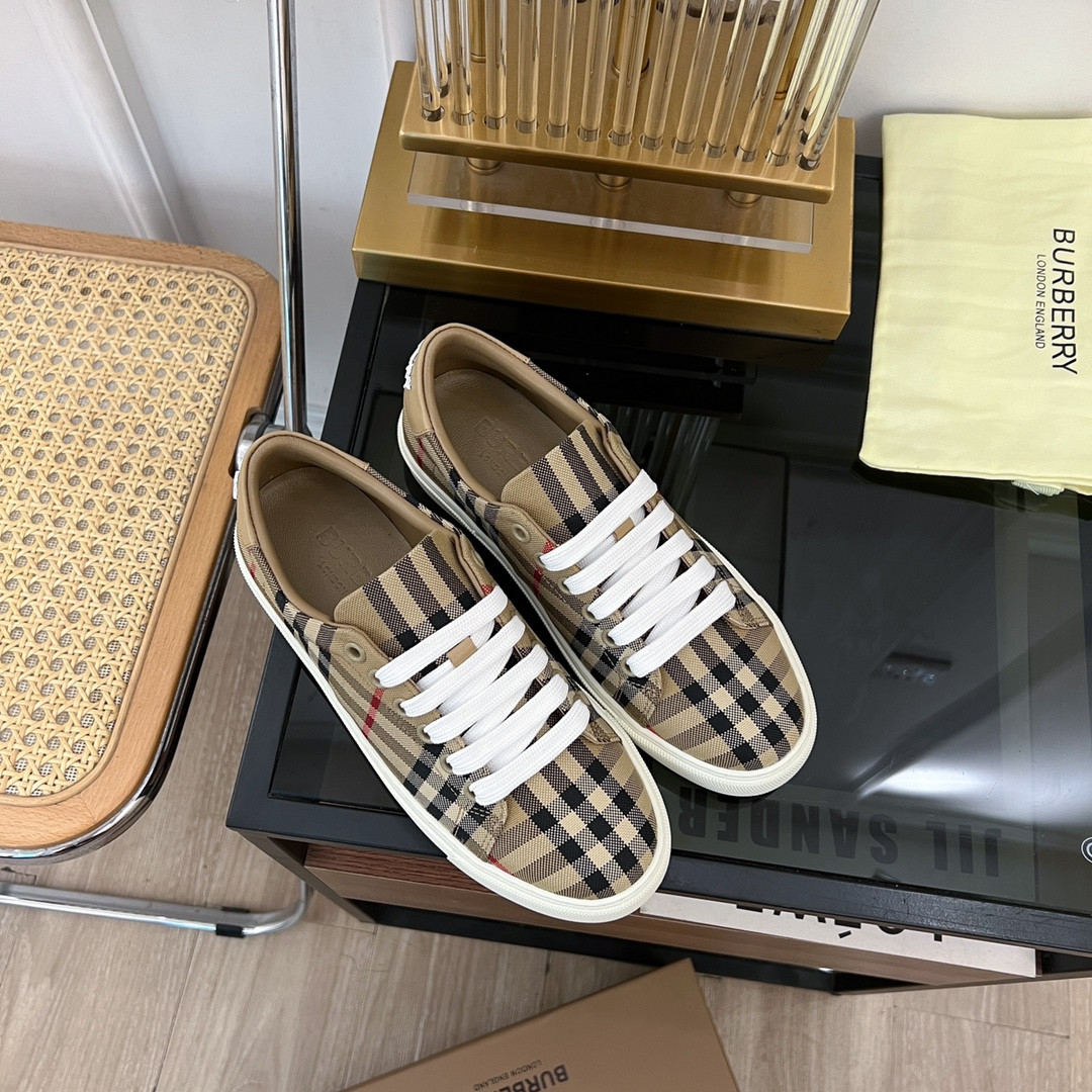 UA Burberry Check Sneakers