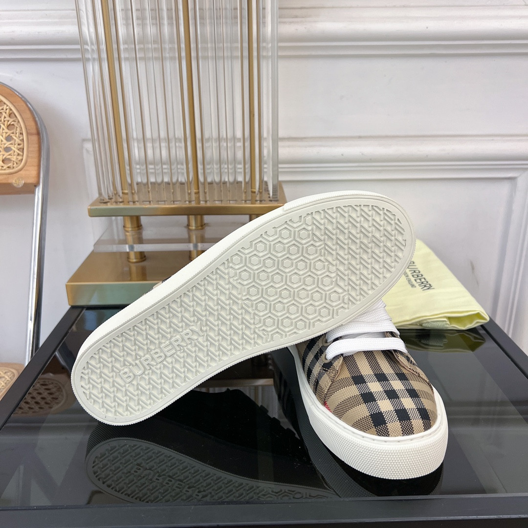 UA Burberry Check Sneakers