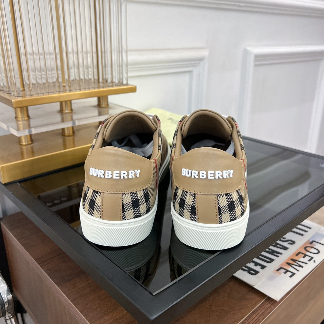 UA Burberry Check Sneakers